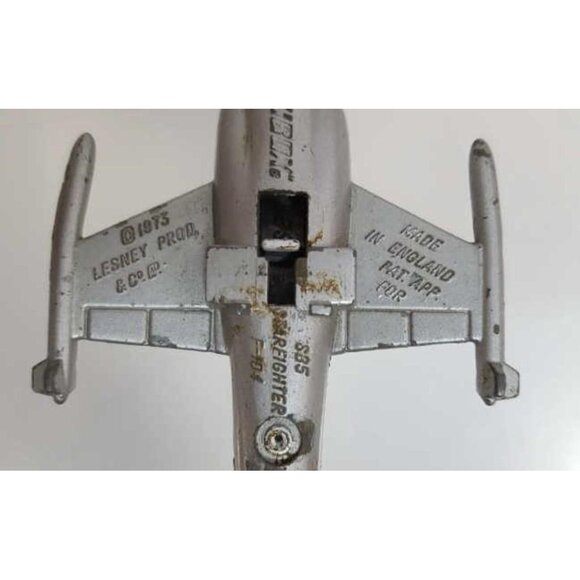 Lot Of 3 - 1973 MATCHBOX Lesney Die-Cast Jets- Blue, White, Red- *Missing Parts - Picture 6 of 7